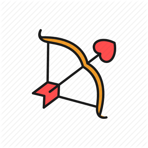 512x512 Arrow, Bow, Cupid, Love, Marriage, Valentine, Wedding Icon