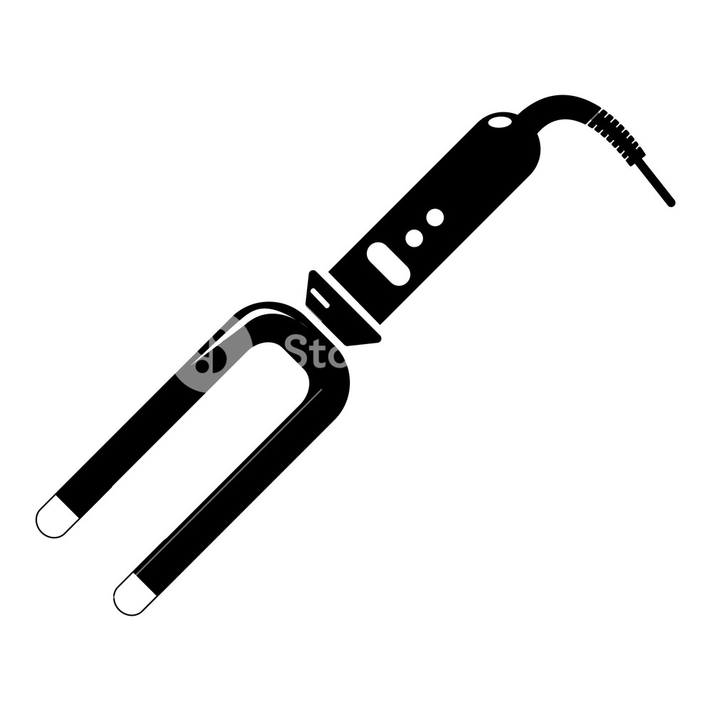 1000x1000 Hair Curl Icon Simple Illustration Of Hair Curl Vector Icon