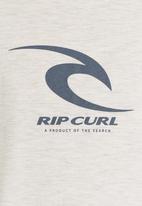 142x206 Icon Tee Pale Grey Rip Curl Tops