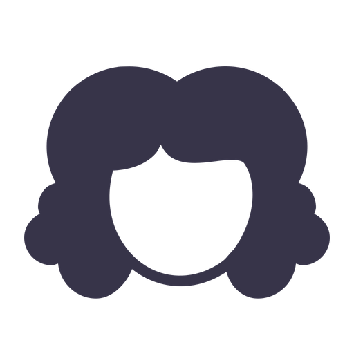 512x512 Face, Girl, Curly, Hair, Fashion, Salon, Cutting Icon Of Glyph