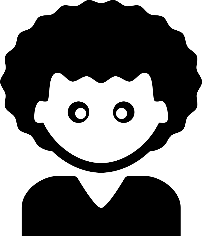 837x980 Young Man With Short Black Curly Hair Png Icon Free Download