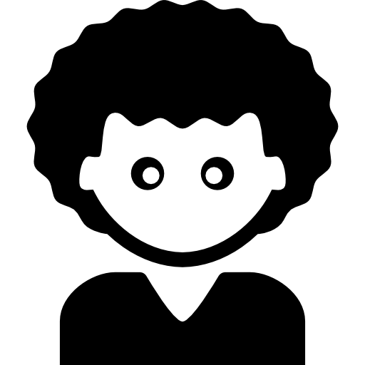 512x512 Young Man With Short Black Curly Hair Icons Free Download