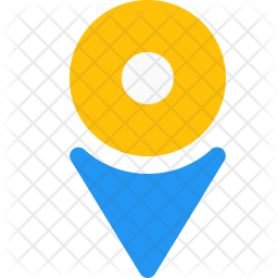 256x256 Current Location Icon Of Flat Style