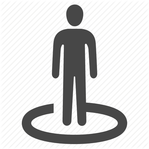 512x512 Around, Current Location, Gps, Location, Man, Map, Nearby Icon