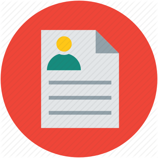 512x512 Curriculum Vitae, Cv, Experience, Personal, Profile, Resume Icon