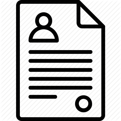 512x512 Curriculum Vitae, Cv, Job Agreement, Job Application, Resume Icon