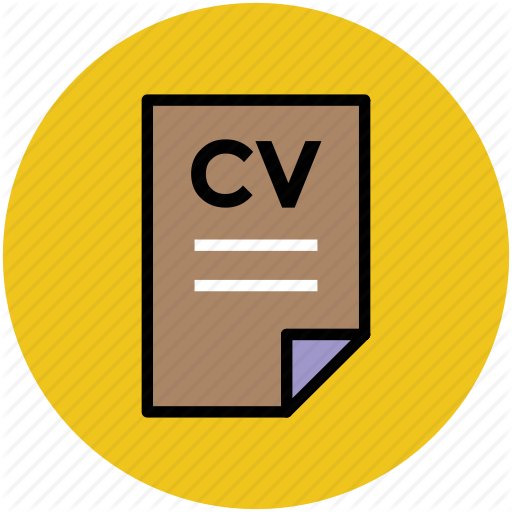 512x512 Bio Data, Curriculum Vitae, Cv, Job Application, Profile, Resume Icon