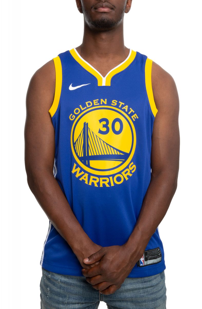 787x1200 Golden State Warriors Stephen Curry Icon Edition Swingman Jersey