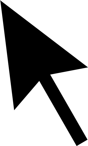 360x594 Cursor Arrow Icon Clip Art