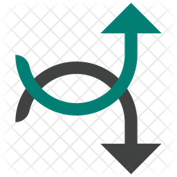 256x256 Cursor Arrow Icon Of Flat Style