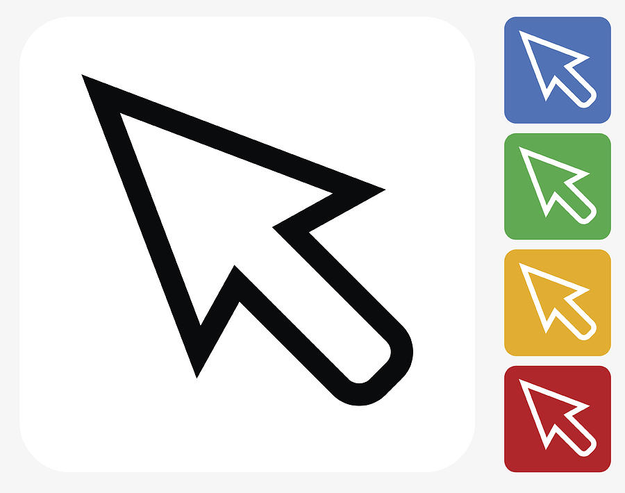 900x710 Cursor Icon Flat Graphic Design