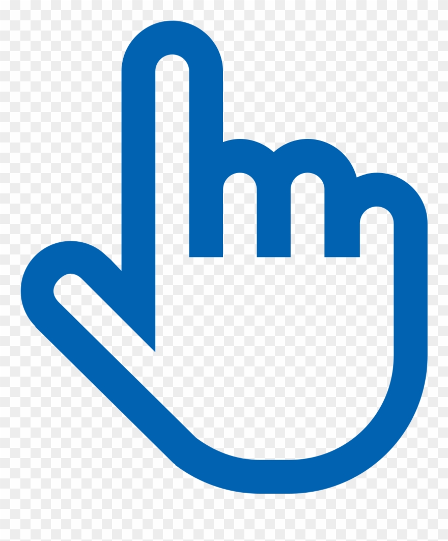 880x1063 Hand Cursor Icon