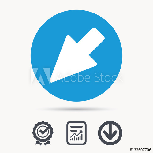 500x500 Cursor Icon Computer Position Marker Symbol Achievement Check