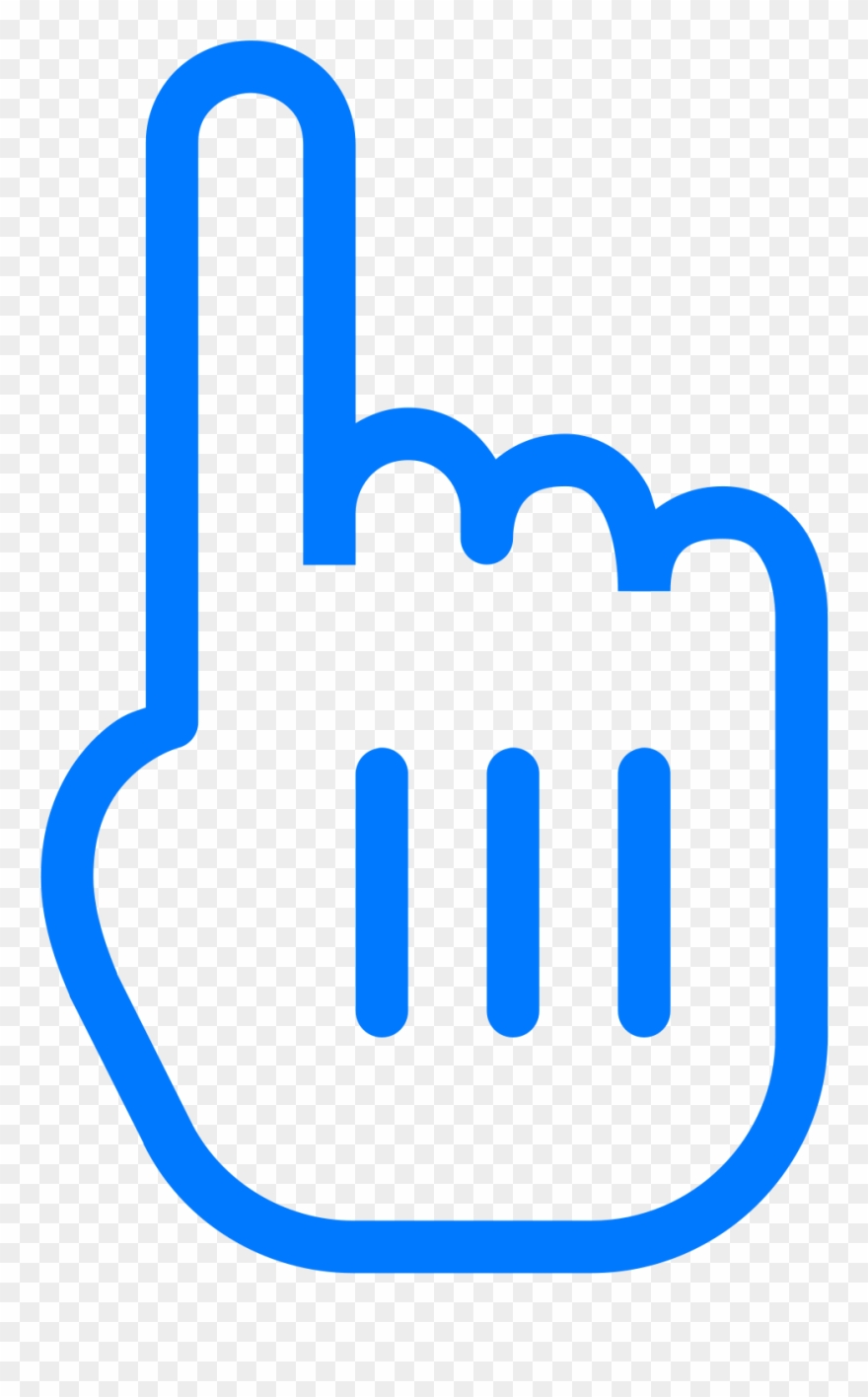 880x1416 Hand Cursor Icon