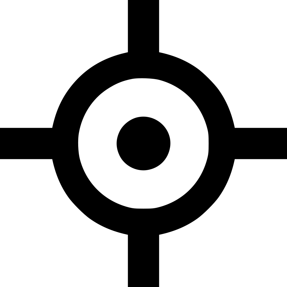 980x980 Target Cursor Pointer Ui Png Icon Free Download