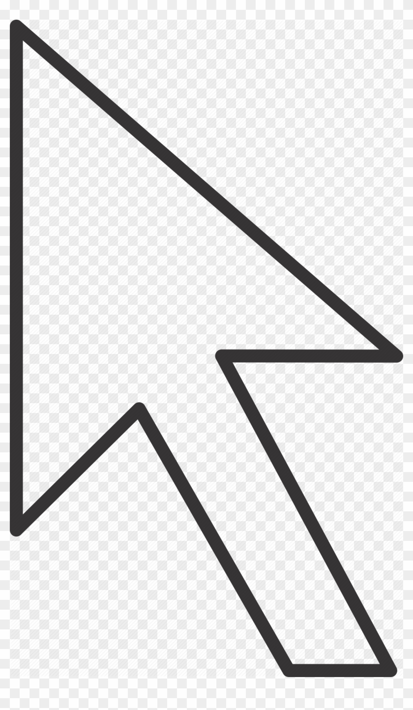 840x1444 Puntatore Mouse Png