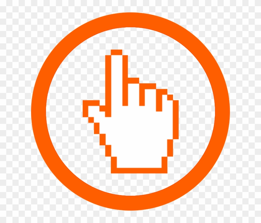 840x720 Hand Cursor Icon