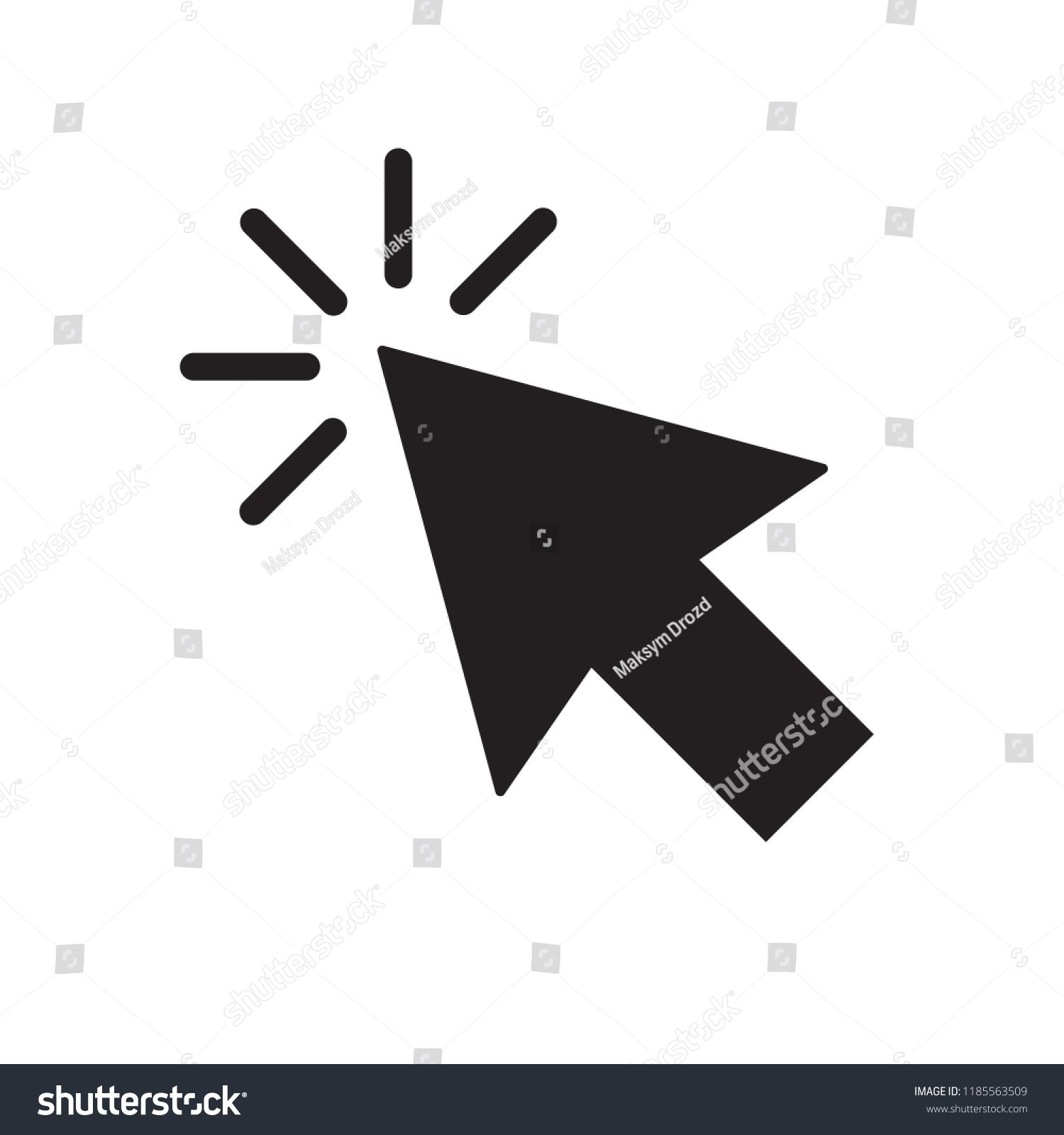 1500x1600 Clicking Cursor Pointer Icon Vector Cursor Clicking Pointer Vector