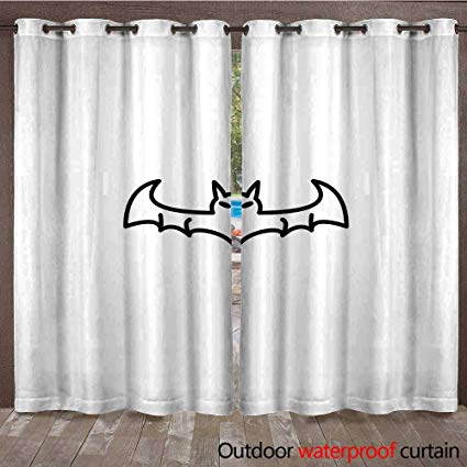425x425 Renteriadecor Outdoor Curtain For Patio Halloween