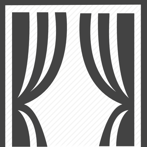 512x512 Curtain, Curtains, Stage, Window Icon