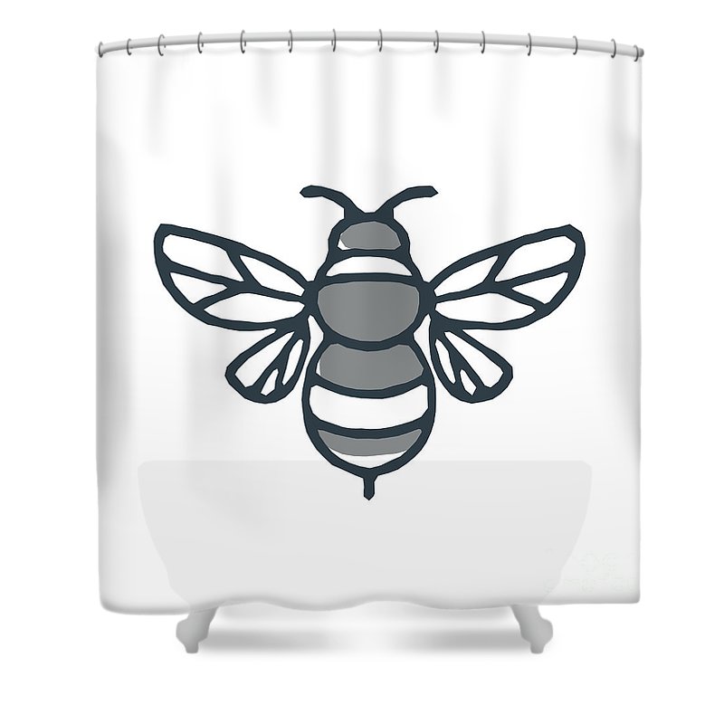 800x800 Bumblebee Bee Icon Shower Curtain For Sale