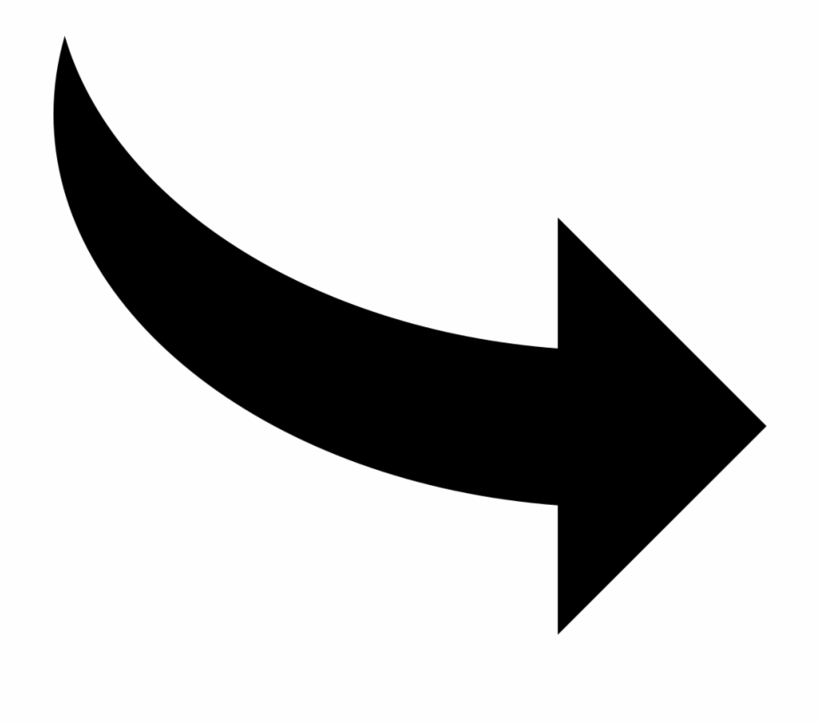 920x813 Curve Arrow Pointing Right Png Icon Free Download