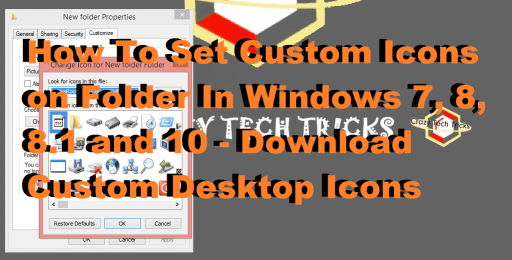 1024x520 How To Set Custom Icons On Folder In Windows