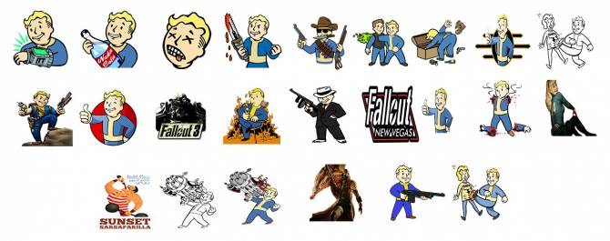 670x265 Some Custom Fallout Desktop Icons