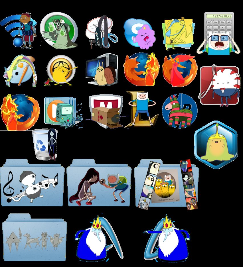 852x937 Custom Desktop Icons Images