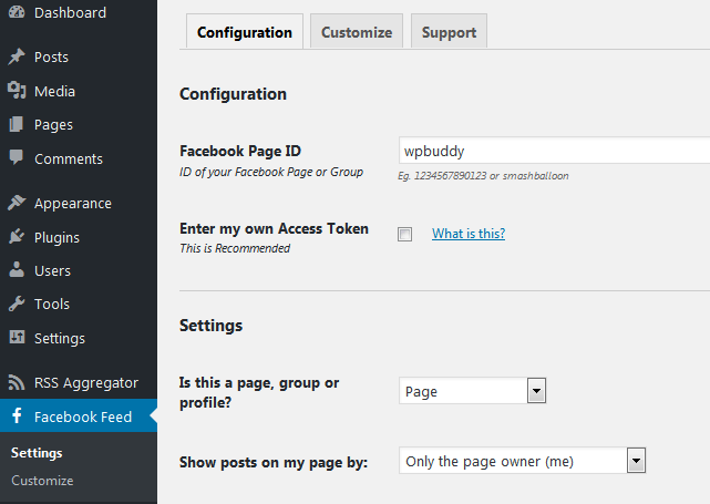 641x455 How To Display Custom Facebook Feeds In Wordpress Website