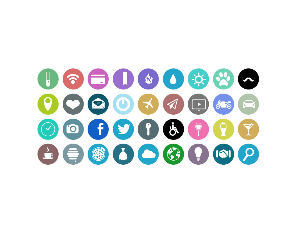 1000x800 Custom Icon Set