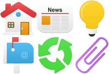 390x260 Flatastic Iconset