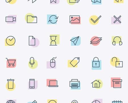 450x360 Icon Set Design Services On Envato Studio