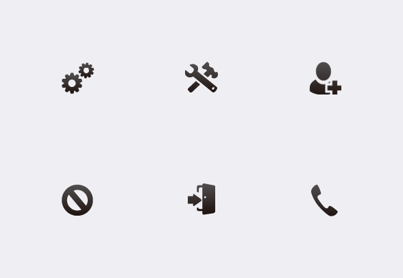588x406 Mini Icon Set Part Icons