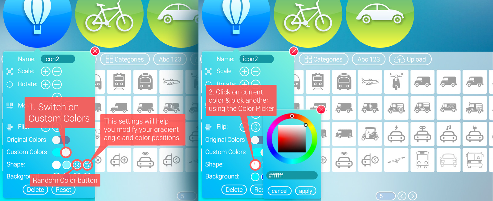 1600x652 Free Icon Maker