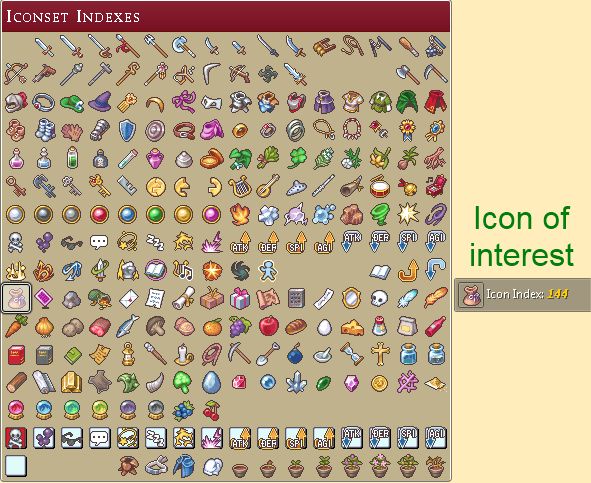 591x483 Custom Icon Sheets