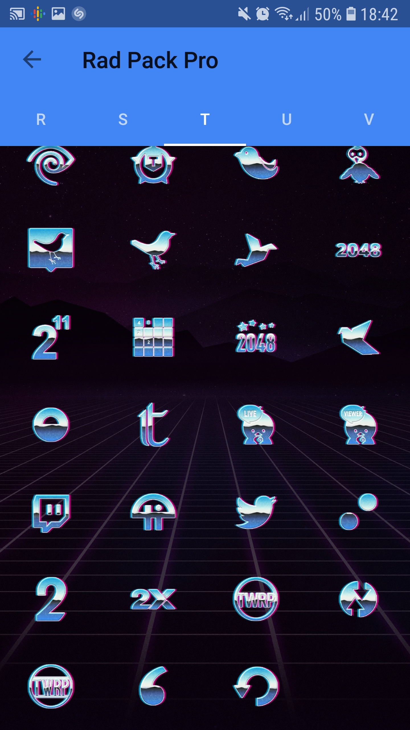 1440x2560 I Was Scrolling Through A Custom Icon Pack, When Suddenly Twrp