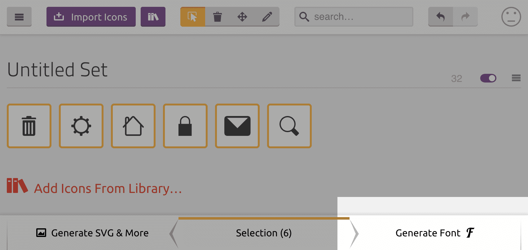 1704x806 Custom Icon Fonts With React Native