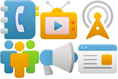 390x260 Pretty Office Iconset