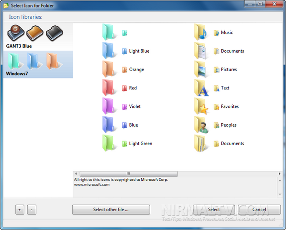 575x463 Customize Folder Colors And Icons In Windows With Folderico