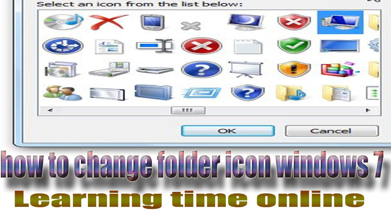 1280x720 How To Change Custom Folder Icon In Windows Learning Time Online