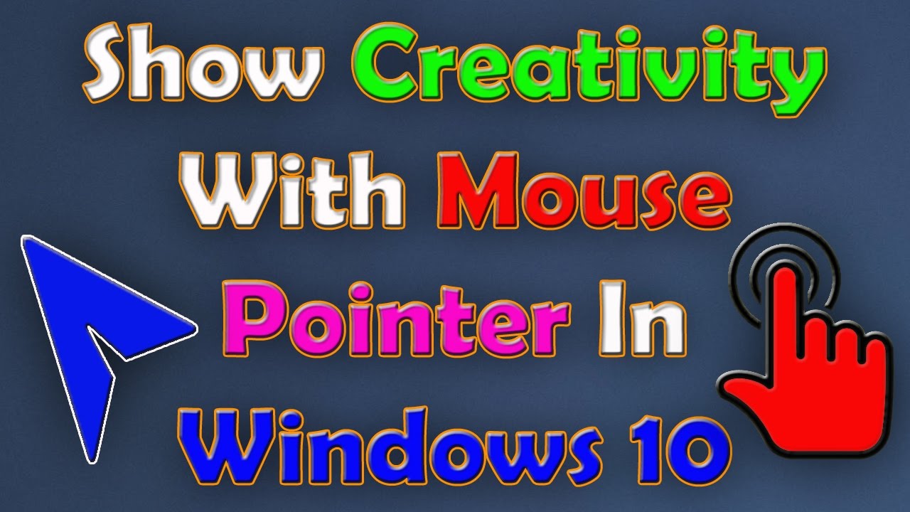 How To Customize Your Mouse Cursorpointer In Windows 1280x720 How To Customize Your Mouse Cursorpointer In Windows