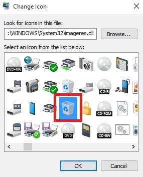 285x353 How To Change The Default Recycle Bn In Windows