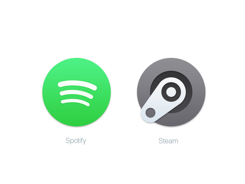 800x600 Mac Replacement Icons Spotify Steam Icon Custom Icons, Mac