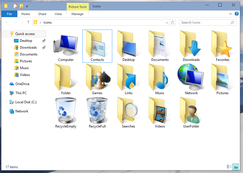 853x608 Get Windows Icons Back In Windows Desktop Folder Icons