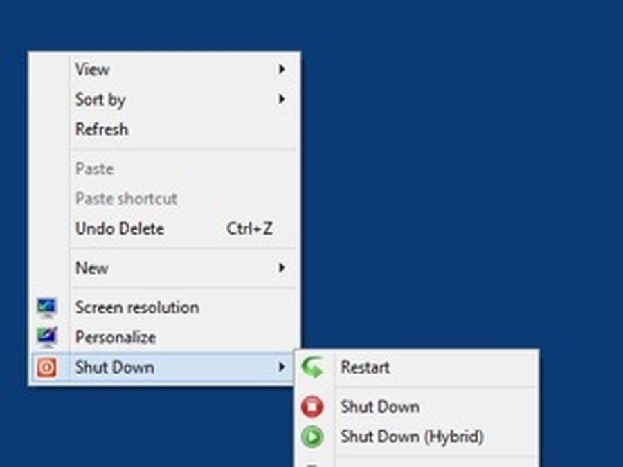 900x675 Integrate A Custom Shutdown Menu Into The Windows Desktop