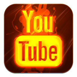 256x256 Youtube Icon Hot Burning Social Iconset Graphicsvibe