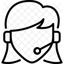 256x256 Customer Care Icon Of Line Style