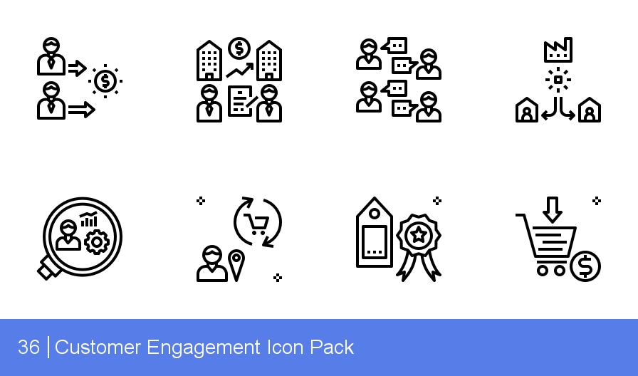 896x528 Download Customer Engagement Icon Pack
