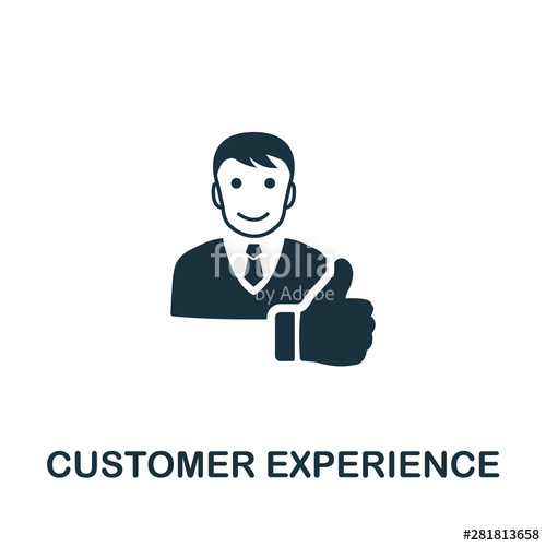 500x500 Customer Experience Icon Symbol Creative Sign From Icons